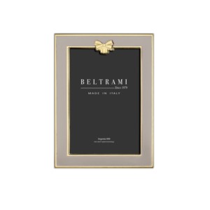 Beltrami Photo <b>Frame</b> <b>5x7</b> Gold Silver Plated Made In Italy - Product Image 1