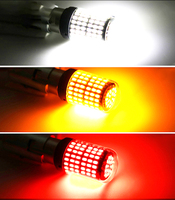 Ampoules LED Canbus pour feux de signalisation de voiture 12 LED 1156 PY21W BAU 15S BA 15S 1157 P21/BAY15D T20 7440/W21W 144SMD