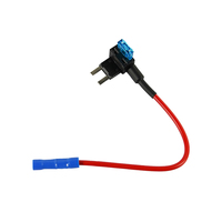 Adaptador de Fusible para Coche de 12V, Kit de Portafusibles Mini/Estándar para Cámara de Coche, Detector de Radar y Electrónica
