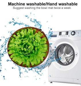 Hersteller Hundetrainingsmatte Spielzeug Langsam-Fress-Napf-Matte 2-in-1 Nasenarbeitstraining Stressabbau Schnüffelmatte für Haustiere - Product Image 5