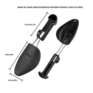 Ayarlanabilir Plastik Rahat Spor Ayakkabı Kalıbı Ayakkabı Şekillendirici OEM Marka Model Hexing001 Erkek Kadın Siyah İsteğe Bağlı Ayakkabı Genişletici - Product Image 1