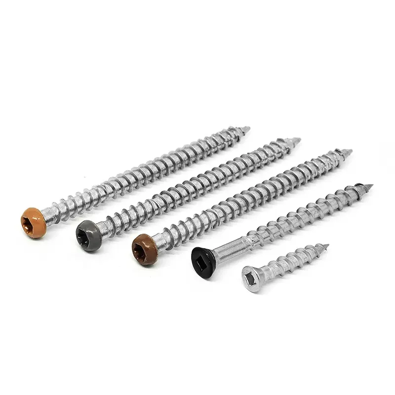 410 SS gỗ composite boong Vít Torx ổ đĩa chìm ván vít mạ kẽm tự khai thác vít mặt đất cho sàn