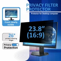 Protection d'écran anti-empreintes digitales et anti-espionnage, installation facile et amovible, pour Lenovo 23,8 pouces 16:9, filtre de confidentialité