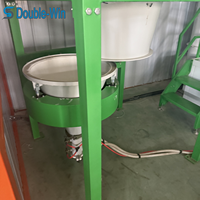 Ligne de revêtement en poudre automatique haute productivité adaptée aux environnements offshore pour l'équipement de peinture de quincaillerie de ferry