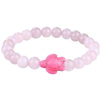 Offre Spéciale pierres naturelles 8mm magnifiques pierres précieuses semi-précieuses guérison cristal extensible unisexe graine tortue perle Bracelets