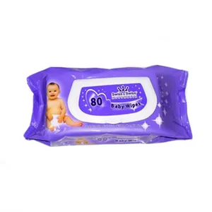 <span class=keywords><strong>Lingettes</strong></span> en coton pour bébés, biodégradables, humides, à la mode, vente en gros - Product Image 1
