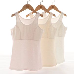 Débardeur en coton doux à rayures pour adolescentes, avec bretelles larges et soutien-gorge sans armatures, collection été 2022 - Product Image 2