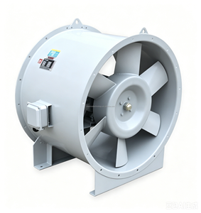 Ventilateur d'extraction <span class=keywords><strong>de</strong></span> <span class=keywords><strong>fumée</strong></span> axial électrique à <span class=keywords><strong>double</strong></span> vitesse série HTF-II 380V, haute température, ignifuge, avec roulement à billes, modèle OEM - Product Image 2