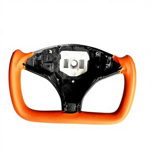 Volant de direction en forme de croix pour <span class=keywords><strong>Tesla</strong></span> <span class=keywords><strong>Model</strong></span> <span class=keywords><strong>S</strong></span>/X/Y, vente en gros d'usine, modification de personnalité pour les années 20-21, fabriqué en Chine - Product Image 1