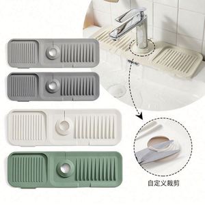 Protector de Silicona Ecológico para Fregadero de Cocina, Tapete Antisalpicaduras Debajo del Grifo, para Uso Doméstico - Product Image 1