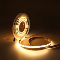 Bande LED COB 24V WS2811 IC à effet d'eau courante, 360 LED/m, 10mm, DC24V, flexible, adressable, effet course de chevaux, ruban linéaire