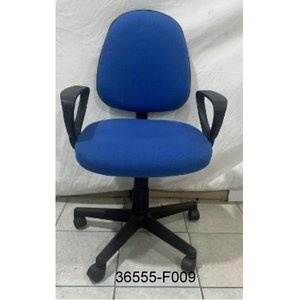 Ergonomically designed office <b>chair</b> <b>with</b> high-backrest, ensuring comfort and support, mounted on <b>wheels</b> 36555-F009 - Product Image 2