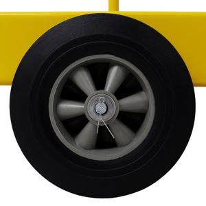 750LBS empat roda Drywall Dolly Cart Manual tangan truk 340 kg Panel Dolly Cart Transport untuk penggunaan rumah - Product Image 6