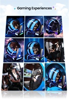 Motor eléctrico sistema gira 720 grados volador juego de simulador de vuelo Simulador de juego de la máquina