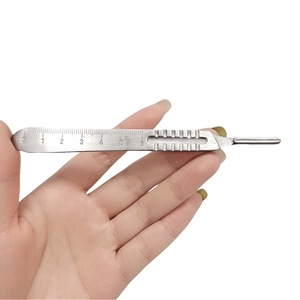 Manche de Couteau Chirurgical Gradué Essentiel en Acier Inoxydable Taille 3 Taille 4 pour Nettoyage de la Langue - Product Image 5