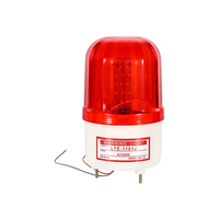 LTE-1101 220V/24V/12V lumière LED rotative avec alarme visuelle sonore avertissement de sécurité routière Flash lumière feux de circulation de sécurité routière