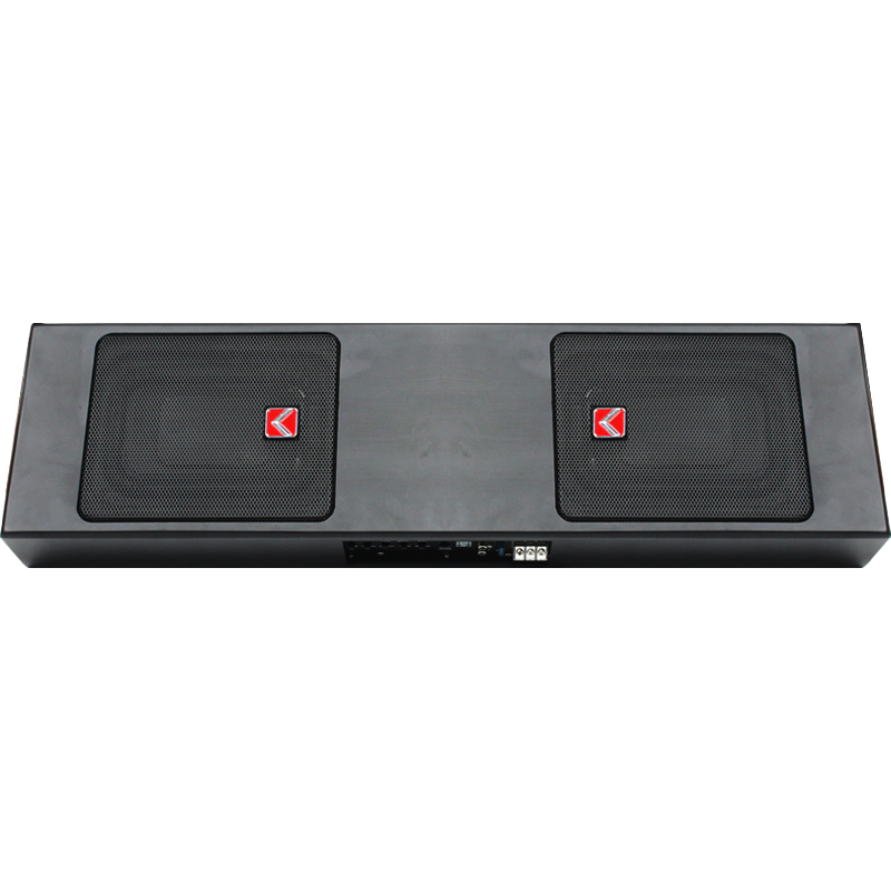 Dual 10 Inch Subwoofer Box Ported Powerful Sound