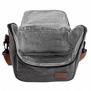 Bolsa de Almuerzo Escolar Impermeable Personalizada, Bolsa Térmica Reutilizable para Picnic - Product Image 2