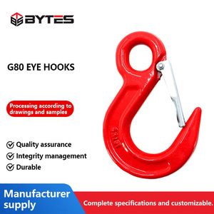 Bytes Forged G80グレード合金鋼アイスリングフック重工業クレーンリフティングフック様々な用途向け - Product Image 2