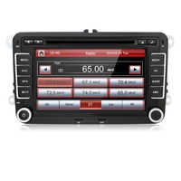 Orijinal UI HD dokunmatik ekran otomobil radyosu için 2 Din araba radyo Skoda Octavia Fabia GPS navigasyon ile