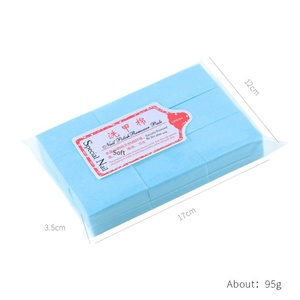 Lingettes jetables en boîte pour le retrait du vernis à ongles, lingettes nettoyantes pour gel dur, pour manucure et dépose par trempage - Product Image 5