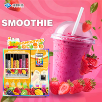 Distributeur automatique de smoothies, de glaces et de jus frais, directement de l'usine, avec design personnalisé OEM ODM