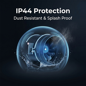 <span class=keywords><strong>Kit</strong></span> de ventilation pour culture avec moteur EC 110V-240V, thermostat et contrôle de température et d'humidité en option, OEM/ODM disponible, 180W 830CFM - Product Image 4