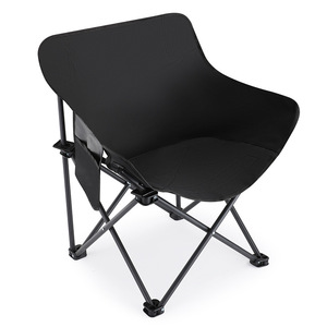 Moon Chair <b>Folding</b> Outdoor <b>Stool</b> Portable Backrest Fishing Chair Director Chair Beach Camping Chair - Product Image 2