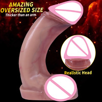 Grand Dildo Artificiel en Silicone, Dildo Géant pour Masturbation, Dildo Monstre, Jouet Sexuel, Dildos Animaux, Dildo XXL Énorme en Silicone Liquide