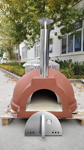 <span class=keywords><strong>Mobile</strong></span> italiano tedesco 500 fire wood pizza forni da incasso indoor dome commerciale <span class=keywords><strong>forno</strong></span> per pizza a legna all'aperto - Product Image 3
