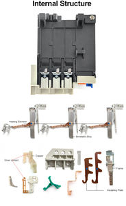 Relé térmico de protección en miniatura SPX, características selladas, 24A, 29A, 35A, 42A, 50A, relé térmico, función de interruptor de relé de sobrecarga magnética - Product Image 5
