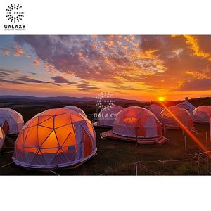 Fácil Instalación y tienda de cúpula geodésica al aire libre 2024 de fábrica de estética natural Camp <span class=keywords><strong>Gampling</strong></span> - Product Image 1