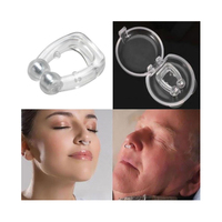 Pince Nasale Magnétique en Silicone Anti-Ronflement Stop Ronflements, Meilleures Ventes