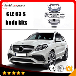 Kit Carrozzeria GLE63 Compatibile con MB <span class=keywords><strong>GLE</strong></span>-class W166 GLE300 GLE350 GLE400 GLE450 per Trasformazione in Stile GLE63 SUV - Product Image 2