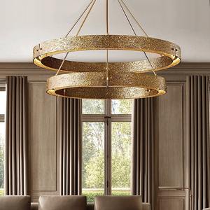 Lustre vintage multi-têtes pour restaurant, bar, ambiance créative, globe en verre transparent - Product Image 1