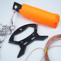 En gros 5M 10M Boucle de maintien pour poisson vivant en acier inoxydable pour filet de pêche avec flotteur