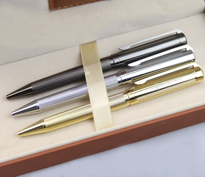 Sang Trọng Quà Tặng Doanh Nghiệp Kim Loại Bằng Văn Bản Khắc Khắc Tùy Chỉnh Vàng Bút Bi Súng Vàng Kim Loại Bút - Product Image 4