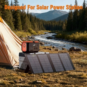 Alecter Solar Panneau Solaire Pliable Monocristallin Haute Efficacité 40W Certifié TUV Chargeur Solaire avec Port USB Intelligent Design Compact Noir - Product Image 4