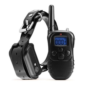 Pistola de Descarga Eléctrica Multifuncional con Control Remoto, Collar de Adiestramiento, Material ABS Negro - Product Image 1