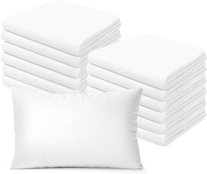 Cotton Plain Sarung Bantal White Pillow Case for Hotel <b>Bedding</b> - Product Image 1