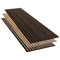 Panneaux acoustiques à lattes de bois akupanel personnalisé panneau acoustique pour diffuseur de son en ardoise panneau mural acoustique pour animaux de compagnie
