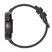 HT48 Herren Runde Outdoor Smartwatch 1,46 Zoll IPS-Bildschirm 1000mAh Taschenlampe BT-Anruf IP68 Wasserdicht Gesundheits-Tracker OEM-Uhr