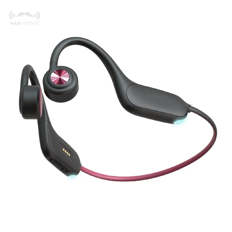 On-Ear Headset 32G Memory SD Card Waterproof Over-Ear Earphone Bluetooth Bone Conduction Headphone for Swimming