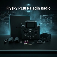 Émetteur radio Flysky PL18 Paladin 18 canaux, protocole AFHDS3, écran TFT 3,5 pouces, charge sans fil pour drone RC, véhicule à aile fixe