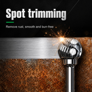 หัวเจียรคุณภาพสูงแบบ Burr d Single Cut Rotary Burrs ขนาด 3 มม. สำหรับขัดโลหะ - Product Image 2