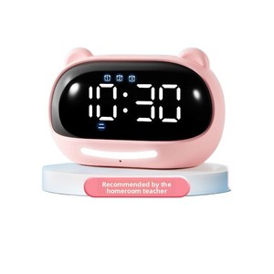 Reloj despertador inteligente con alarma por voz para estudiantes de primaria, despertador electrónico multifunción de plástico, envío gratis - Product Image 1
