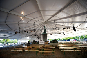 Tente de réception de luxe en alliage d'aluminium avec auvent en PVC pour événements en plein air, hôtels et mariages - Forme de pagode de haute qualité et durable - Product Image 3