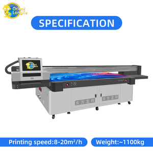 Impresora UV de Cama Plana 2513 con Cabezales de Impresión Ricoh, Impresión de Alta Precisión en Múltiples Materiales: Acrílico, Metal, Vidrio, PVC, Madera - Product Image 3