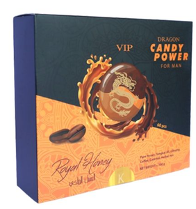 Custom Newest Design Packing Box for Organic Honey Candy Power Organic Candy Power Candy <strong>Black</strong> Horse Honey - Product Image 3