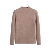 Pull col roulé sans couture en mélange de laine pour femme, coupe ajustée, tricot côtelé, sous-vêtement thermique fin